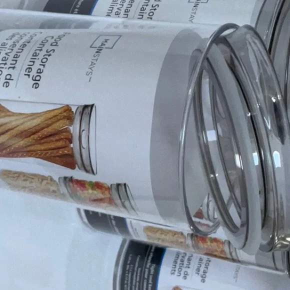 Clear Plastic Storage Containers Set - Picture 3 of 4